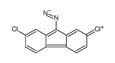 2,7-二氯-9-重氮芴 结构式