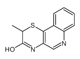 2-甲基-2H-1,4-噻嗪并[3,2-c]喹啉-3(4H)-酮 结构式
