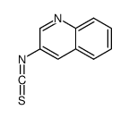 3-异硫氰酸根喹啉 结构式