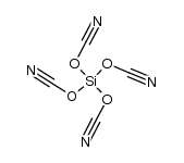 氰酸与硅酸(H4SiO4)的酐(4:1) 结构式