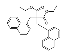 丙二酸二(1-萘甲基)二乙酯 结构式