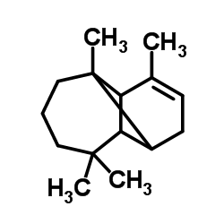 (+)-α-长叶蒎烯 结构式