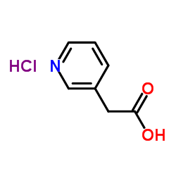 3-吡啶乙酸盐酸盐 结构式