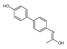 N-(4'-Hydroxy(1,1'-biphenyl)-4-yl)acetamide 结构式