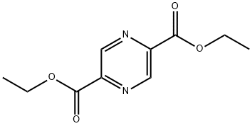 吡嗪-2,5-二甲酸二乙酯 结构式