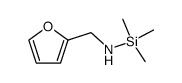 N-(三甲基硅基)-2-呋喃甲胺 结构式