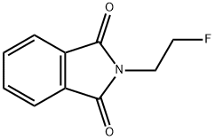 N-(2-氟乙基)-邻苯二甲酰亚胺 结构式