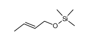 Silane, [(2E)-2-buten-1-yloxy]trimethyl- 结构式