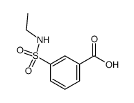 3-[(乙基氨基)磺酰基]苯甲酸 结构式