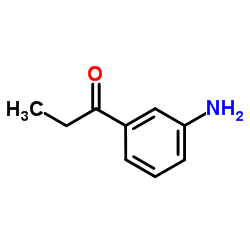 3-氨基苯丙酮 结构式