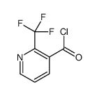 2-(三氟甲基)吡啶-3-羰酰氯 结构式