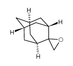 螺[环氧乙烷-2,2-三环[3.3.1.1~3,7~]癸烷] 结构式