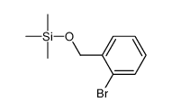 Benzene, 1-bromo-2-[[(trimethylsilyl)oxy]methyl]- 结构式