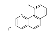 1-甲基-1,10-菲咯啉碘鎓 结构式