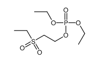 2-(乙基磺酰基)乙基磷酸二乙酯 结构式