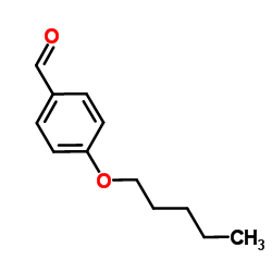 4-戊氧基苯甲醛 结构式