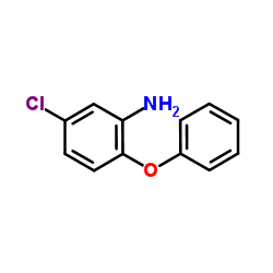 2-氨基-4-氯二苯醚 结构式
