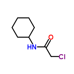 2-氯-N-环己基-乙酰胺 结构式