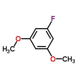 1,3-二甲氧基-5-氟苯 结构式