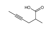 2-METHYLHEX-4-YNOIC ACID 结构式