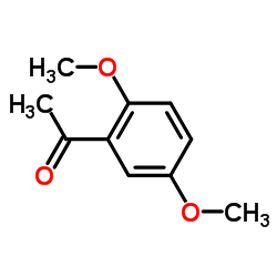 2,5-二甲氧基苯乙酮 结构式