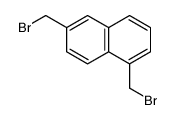 1,6-二(溴甲基)萘 结构式