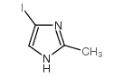 4-碘-2-甲基-1H-咪唑 结构式