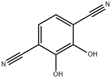 2,3-二羟基-1,4-苯二甲腈 结构式
