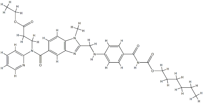达比加群酯杂质C 结构式