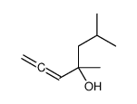 4,6-二甲基-1,2-庚二烯-4-醇 结构式