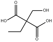 2-乙基-2-(羟甲基)丙二酸 结构式