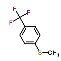 4-(三氟甲基)苯甲硫醚 结构式