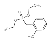 (2-甲基苄基)膦酸二乙酯 结构式