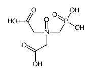 Glycine, N-(carboxymethyl)-N-(phosphonomethyl)-, N-oxide 结构式