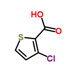 3-氯噻吩-2-羧酸 结构式
