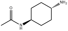 N-(反式-4-氨基环己基)-乙酰胺 结构式