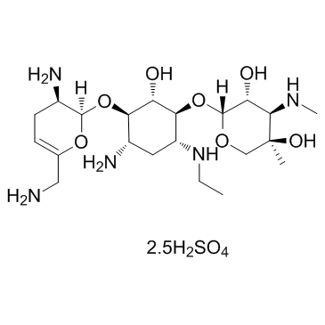硫酸奈替米星 结构式