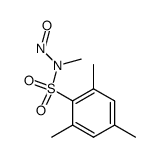 Benzenesulfonamide, N,2,4,6-tetramethyl-N-nitroso- 结构式