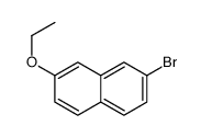 2-溴-7-乙氧基萘 结构式