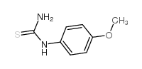 对甲氧基苯基硫脲 结构式