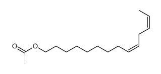 (Z,Z)-9,12-Tetradecadienyl acetate 结构式
