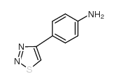 4-(1,2,3-噻二唑)苯胺 结构式