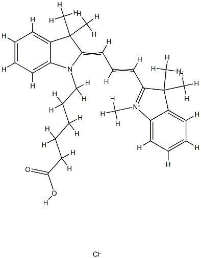 菁3羧酸 结构式