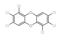 1,2,3,6,7,8-六氯二苯并-对-二恶英 结构式