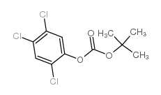 碳酸叔丁基-2,4,5-三氯苯酯 结构式