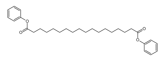Octadecanedioic acid, 1,18-diphenyl ester 结构式