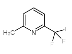 2-甲基-6-(三氟甲基)吡啶 结构式