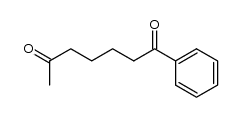 1-苯基-1,6-庚二酮 结构式