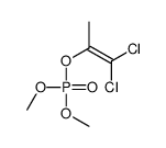 2,2-二氯-1-甲基乙烯基二甲基磷酸酯 结构式