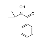 N-叔丁基-N-羟基苯甲酰胺 结构式